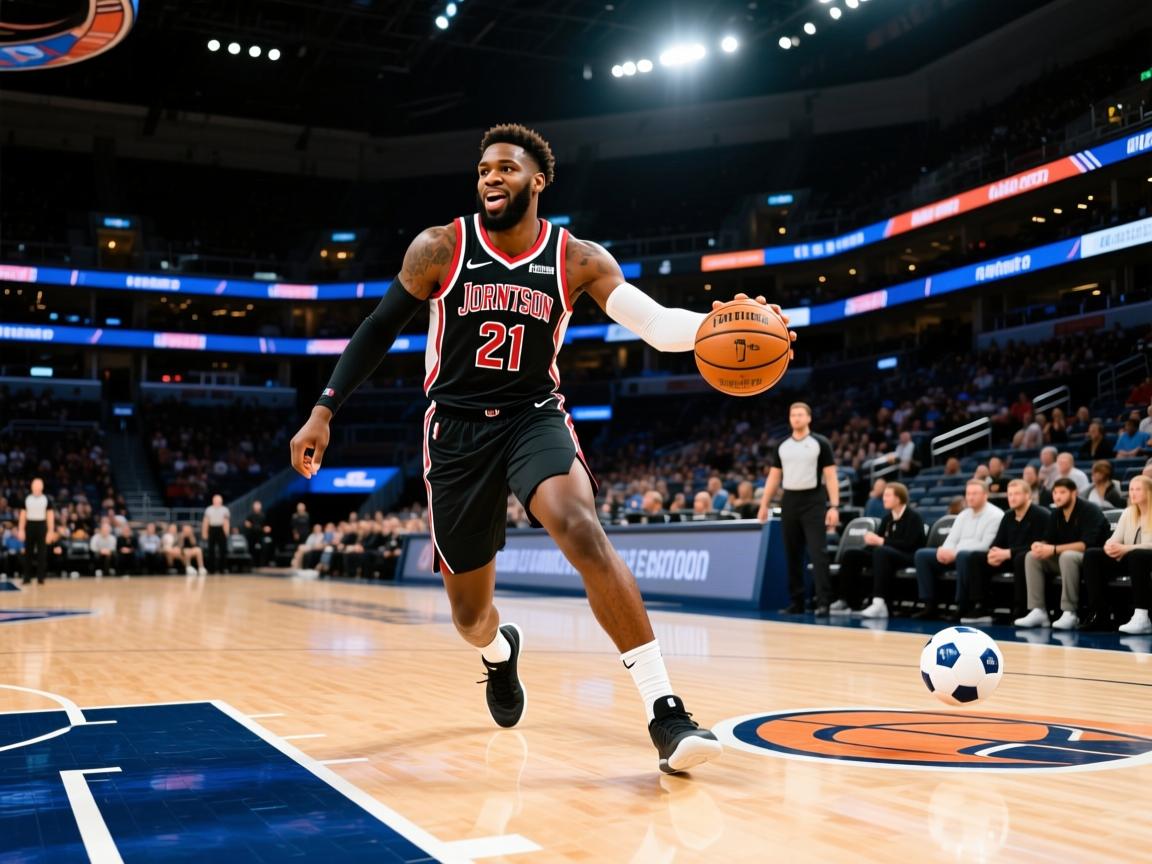 出色！凯尔登-约翰逊三节9中8，三分2中2得到21分4篮板